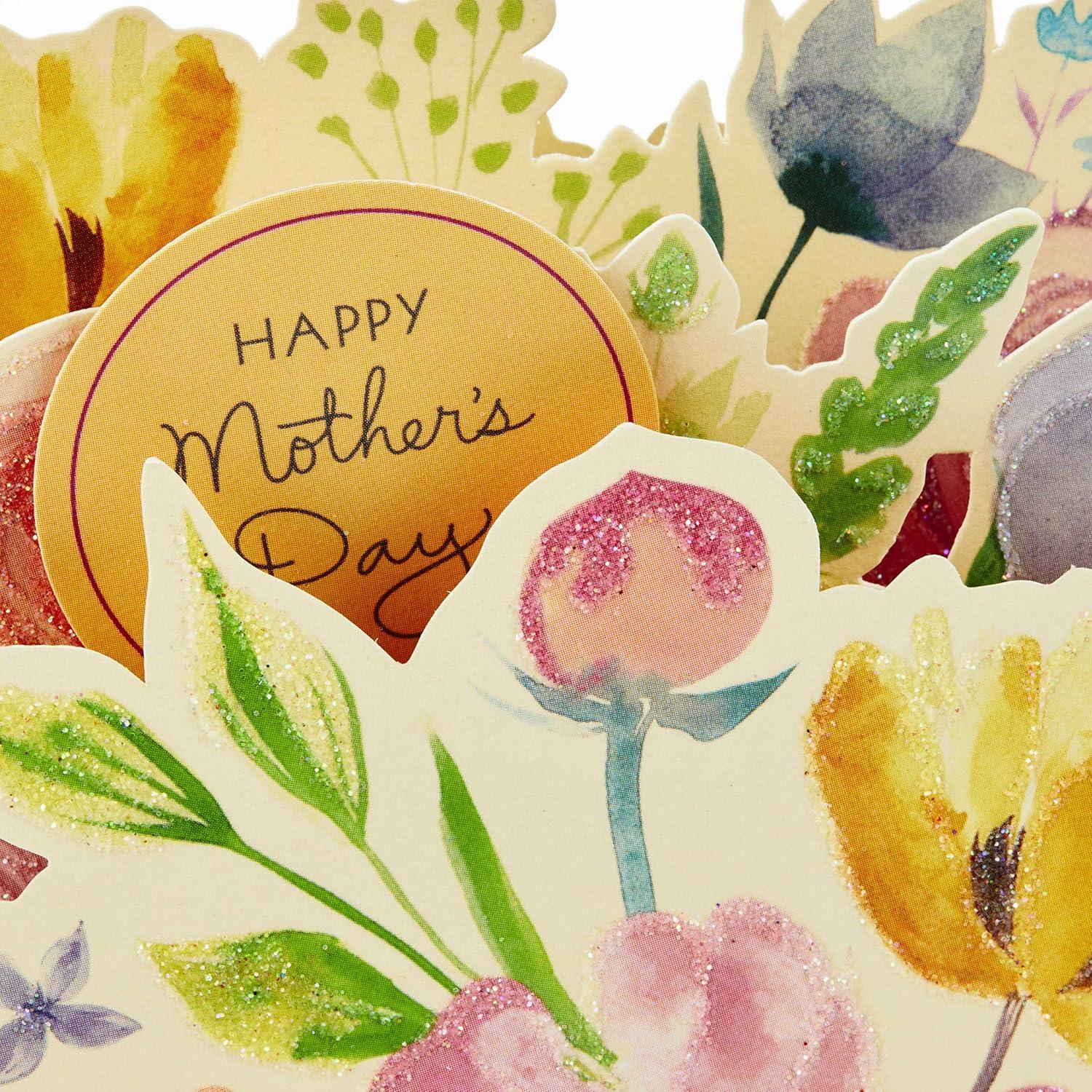 image:imageHallmark Paper Wonder Mothers Day Pop Up Card for Mom Pink Flower Bouquet Youre the Best 699MBC1127