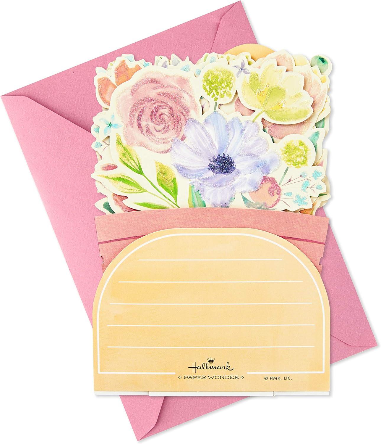 image:imageHallmark Paper Wonder Mothers Day Pop Up Card for Mom Pink Flower Bouquet Youre the Best 699MBC1127