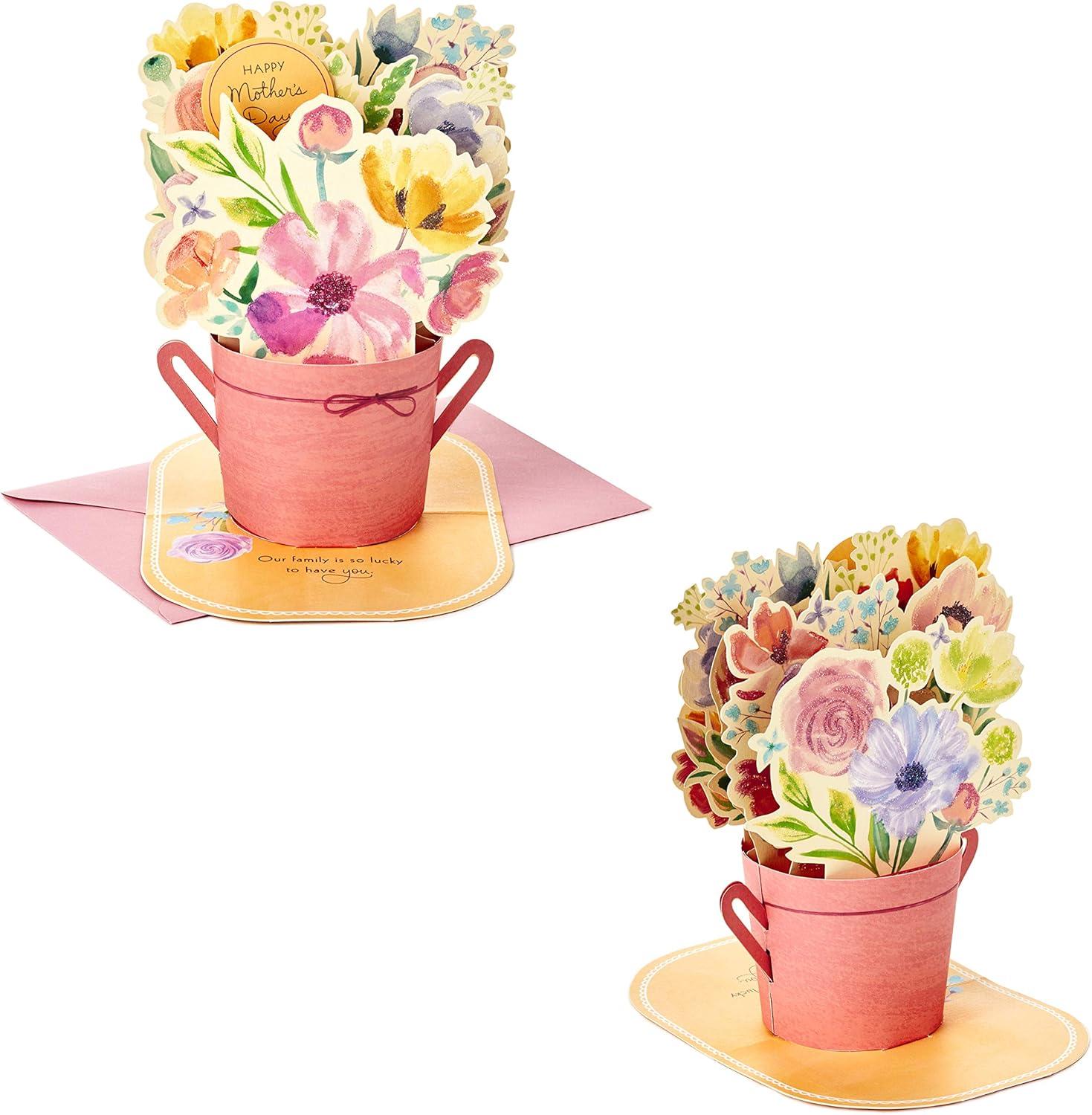 image:imageHallmark Paper Wonder Mothers Day Pop Up Card for Mom Pink Flower Bouquet Youre the Best 699MBC1127