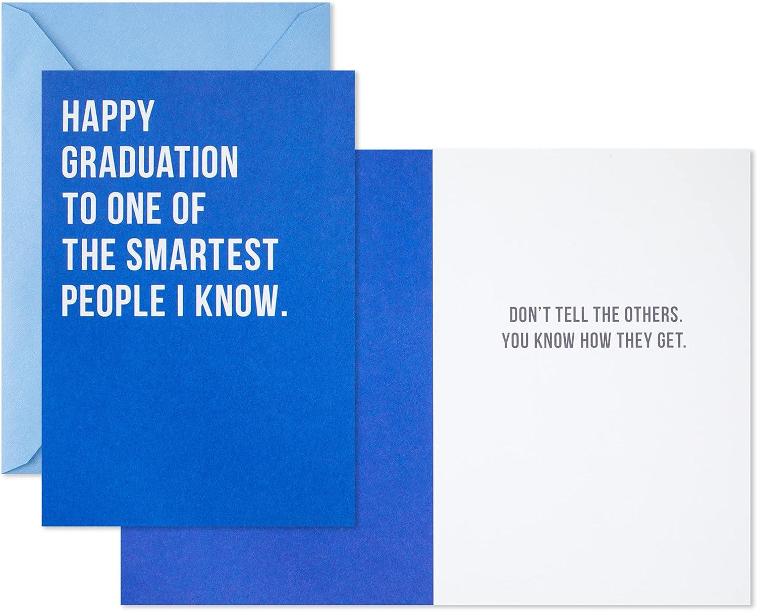 image:imageHallmark Shoebox Funny Graduation Cards Smartest People I Know Run the World 2 Cards with EnvelopesGraduation Smart and Funny
