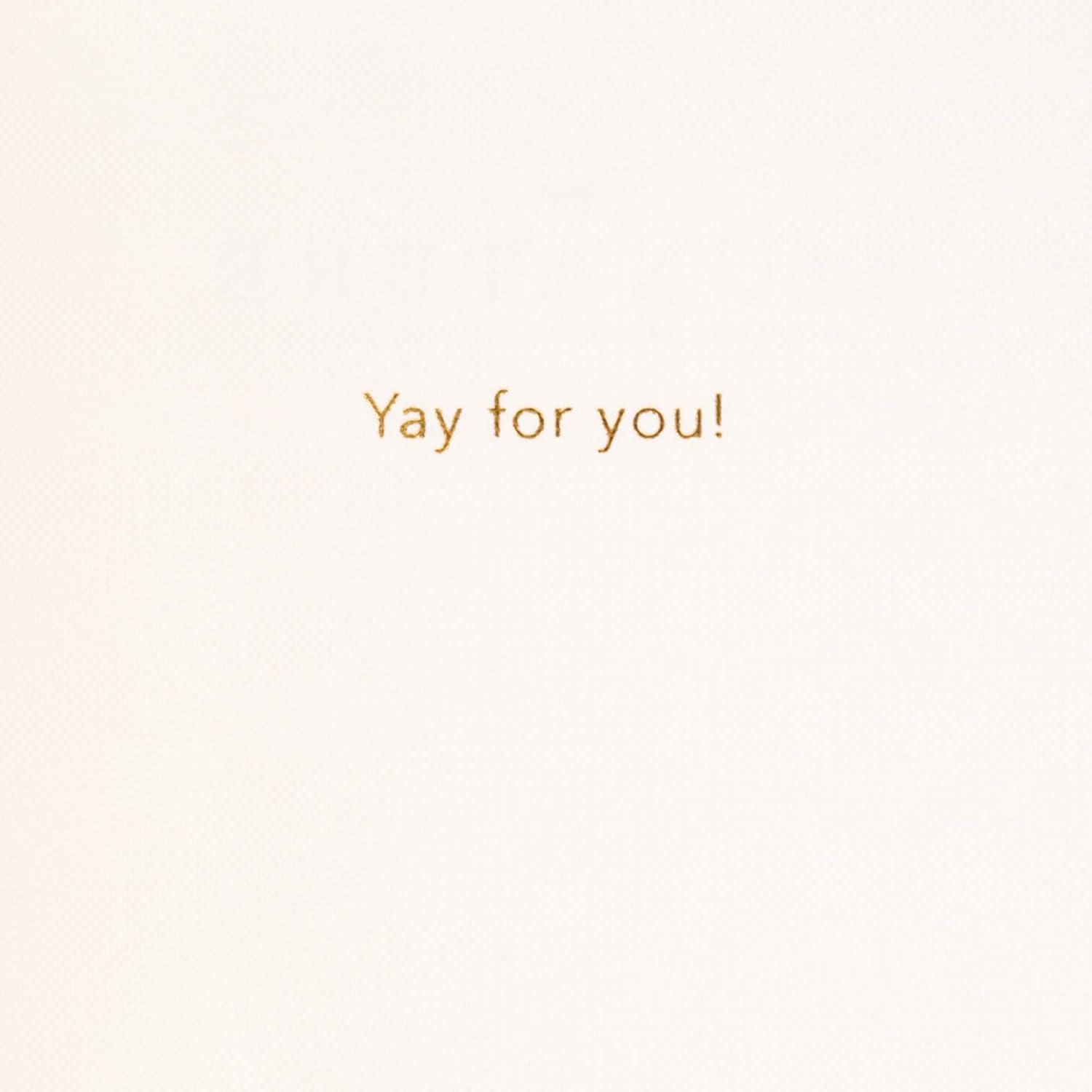image:imageHallmark Signature Graduation Card Came Saw GraduatedConfetti Yay for You