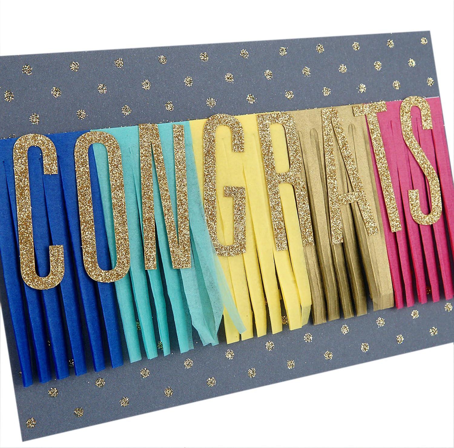 image:imageHallmark Signature Graduation Card Came Saw GraduatedCongrats Streamer Banner