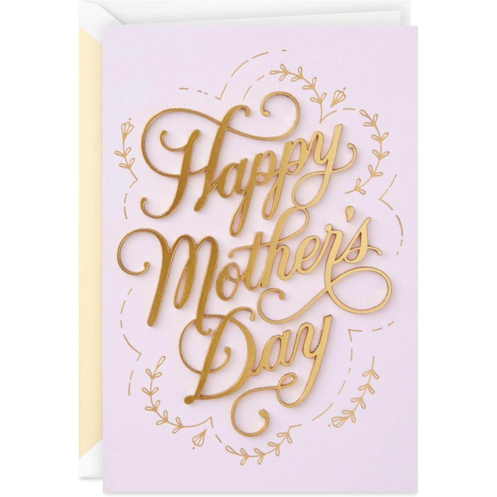 image:imageHallmark Signature Mothers Day Card Anniversary Card Birthday Card Because of Your LoveLove You All Year Long