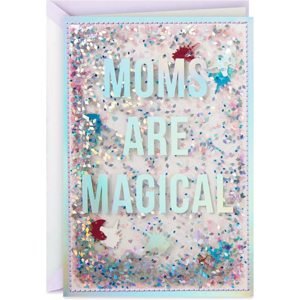 image:imageHallmark Signature Mothers Day Card Unicorns Moms are MagicalUnicorns  Moms are Magical