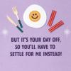 Hallmark Mother’s Day Card from Kids (Breakfast Menu Door Hanger)