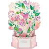 Hallmark Paper Wonder Mothers Day Pop Up Card with Sound and Motion (Butterfly Garden)(Pop Up Butterfly Garden  Plays Music and Flutters)