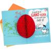 Hallmark Peanuts Easter Card (Pop Up Honeycomb Easter Egg)(Easter  Snoopy with Honeycomb Egg)