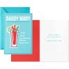 Hallmark Shoebox Funny Graduation Cards, Smartest People I Know, Run the World (2 Cards with Envelopes)(Father’s Day  Daddy Mary and Bourbon)
