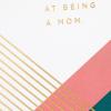 Hallmark Signature Mothers Day Card or Birthday Card for Mom (Good at Being a Mom)(Good at Being a Mom)