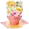 Hallmark Paper Wonder Mothers Day Pop Up Card for Mom (Pink Flower Bouquet, You’re the Best) (699MBC1127)