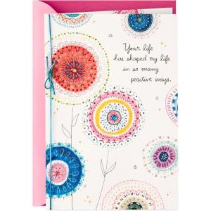 Hallmark Mothers Day Card for Mom (Your Life Has Shaped My Life)(Your Life Has Shaped My Life)