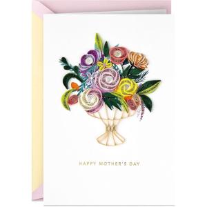 Hallmark Signature Mothers Day Card (Quilled Flowers, How Much You Mean)(Quilled Flowers  How Much You Mean)