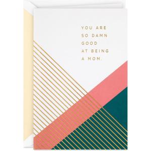 Hallmark Signature Mothers Day Card or Birthday Card for Mom (Good at Being a Mom)(Good at Being a Mom)