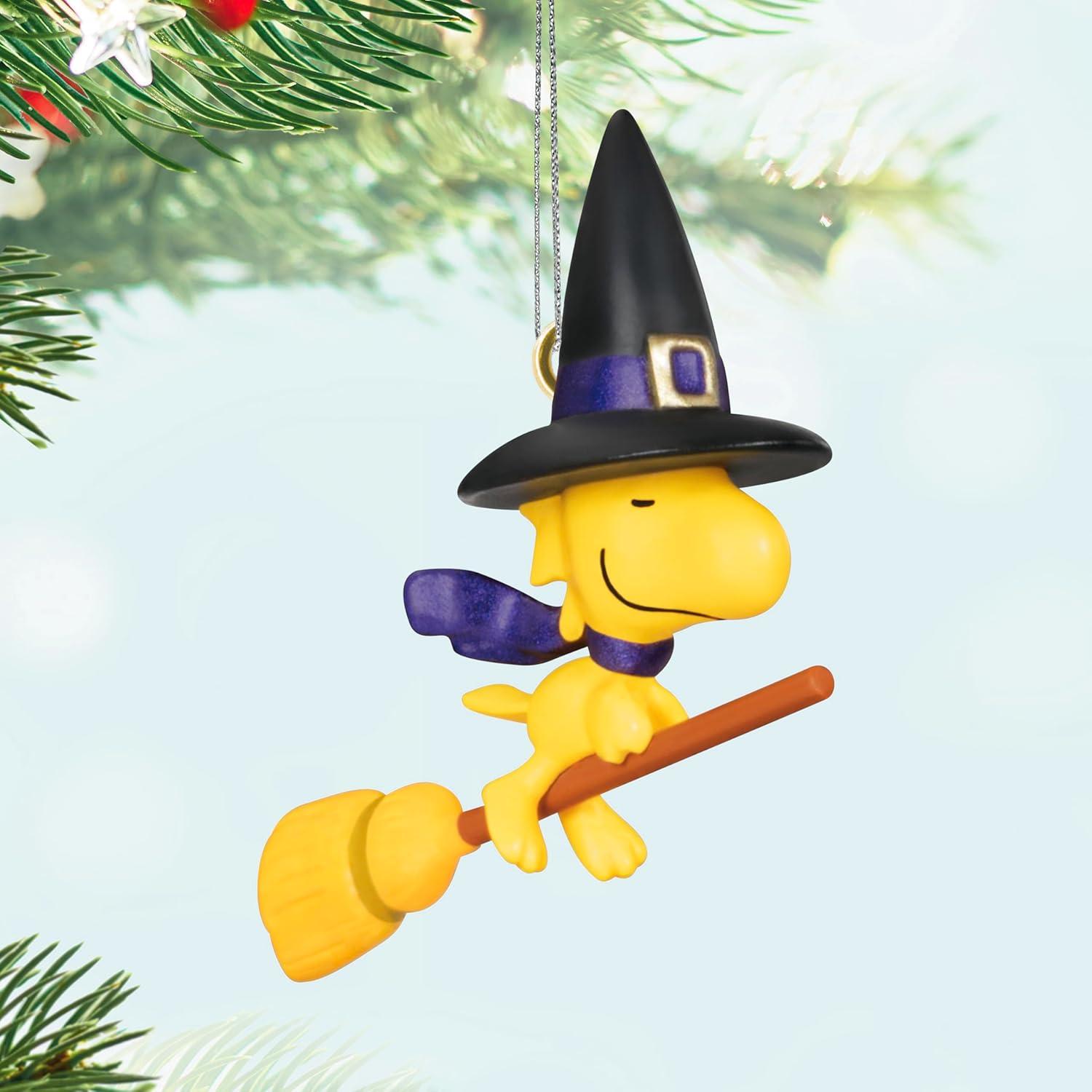 image:imageHallmark Keepsake 097 Mini Halloween Ornament 2024 The Peanuts Gang Witchy Woodstock Gifts for Peanuts FansMini Witchy Woodstock