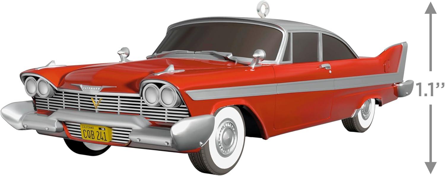 image:imageHallmark Keepsake Christmas Ornament 2025 Classic American Cars 1969 Dodge Super Bee Six Pack 2025 Metal Gifts for Car CollectorsChristine 1958 Plymouth Fury
