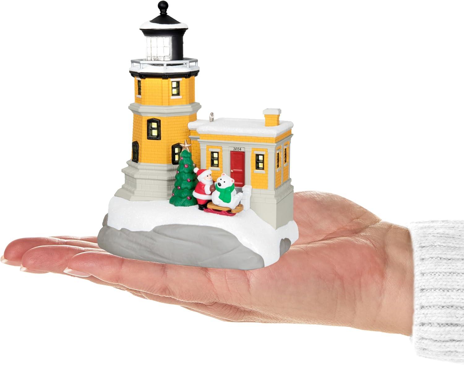 image:imageHallmark Keepsake Christmas Ornament 2025 Holiday Lighthouse 2025 with Light Gifts for Christmas Lovers2024 Holiday Lighthouse