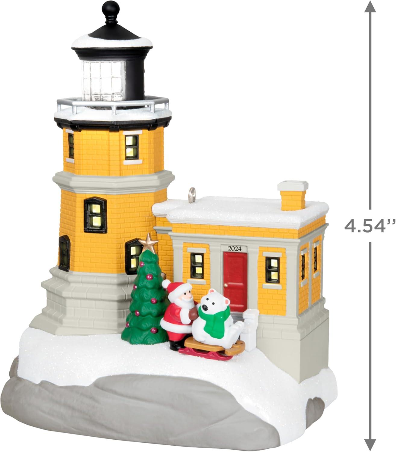 image:imageHallmark Keepsake Christmas Ornament 2025 Holiday Lighthouse 2025 with Light Gifts for Christmas Lovers2024 Holiday Lighthouse