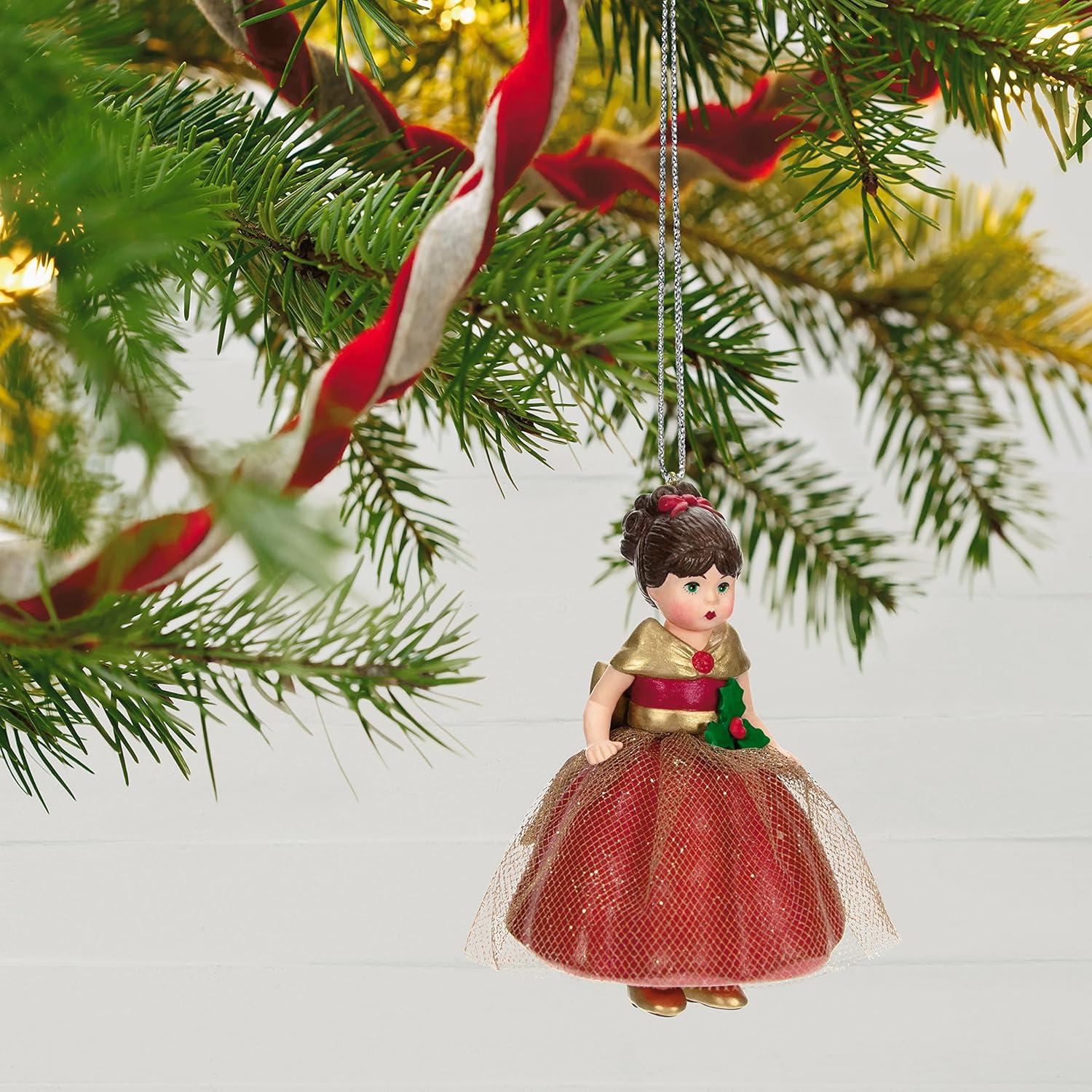 image:imageHallmark Keepsake Christmas Ornament 2025 Madame Alexander Deer Santa Gifts for Her2023 Golden Holiday