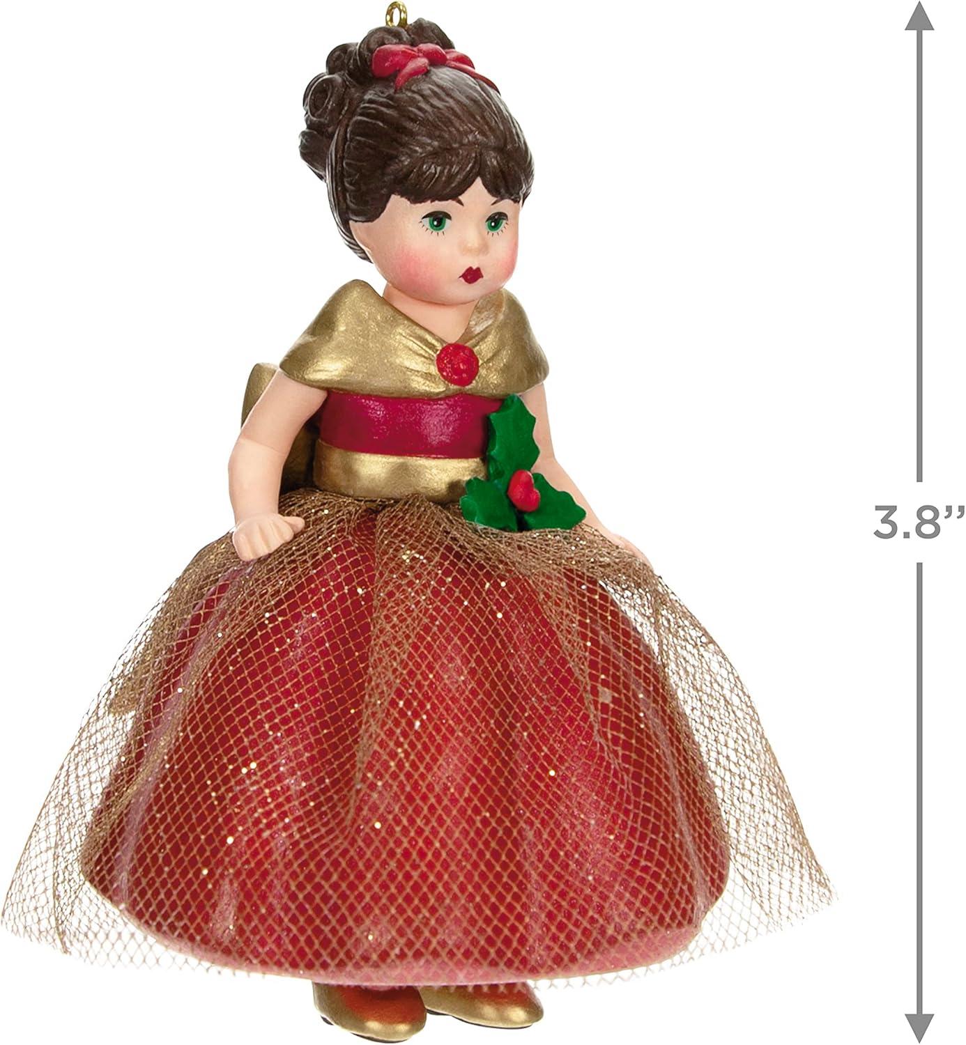 image:imageHallmark Keepsake Christmas Ornament 2025 Madame Alexander Deer Santa Gifts for Her2023 Golden Holiday