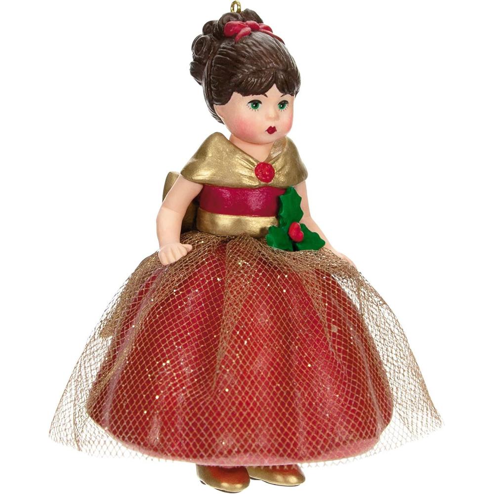 image:imageHallmark Keepsake Christmas Ornament 2025 Madame Alexander Deer Santa Gifts for Her2023 Golden Holiday