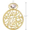 Hallmark Keepsake Christmas Ornament 2025, Our Engagement 2025, Metal, Engagement Gifts(Yes to Forever)