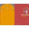 Hallmark Peanuts Birthday Card (Snoopy, Balloons)(Snoopy  Happy Dance)