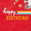 Hallmark Peanuts Birthday Card (Snoopy, Balloons)(Snoopy  Happy Dance)
