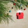Hallmark Peanuts Charlie Brown Kneeling with Tree Christmas Ornament(Snoopy Mystery  Set of 2)