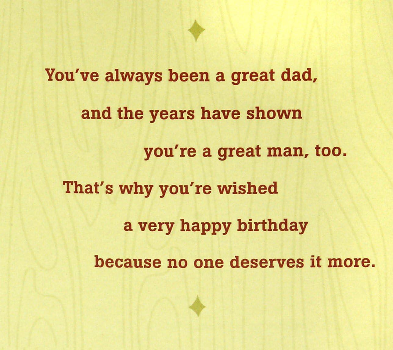 image:imageHallmark Birthday Card for Dad No Training ManualLight Brown with Light Green