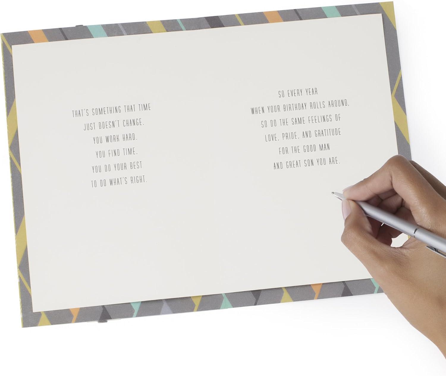 image:imageHallmark Birthday Card for Son Good Man Great Son