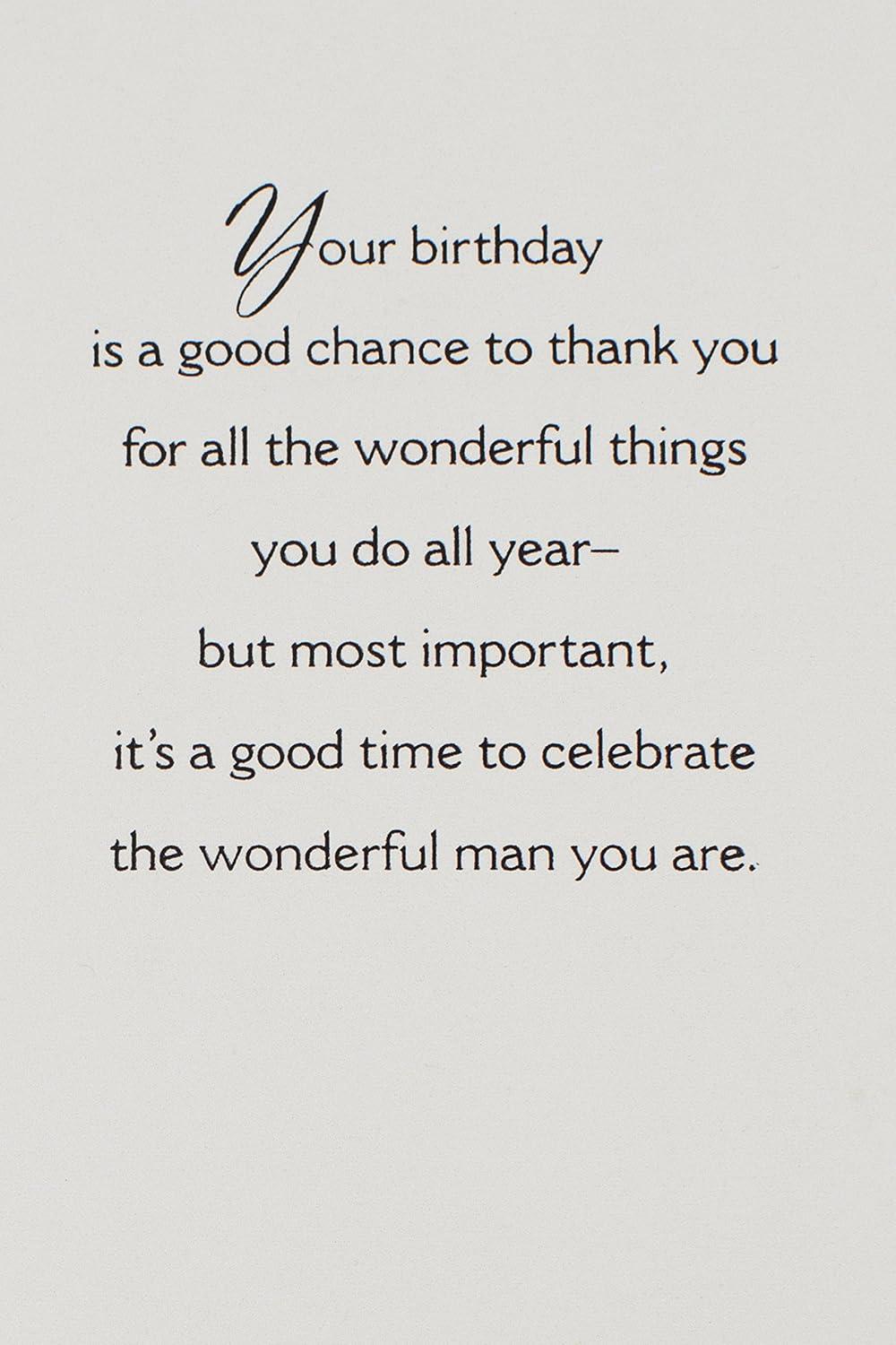 image:imageHallmark Birthday Greeting Card for Dad Wonderful ManPlaid