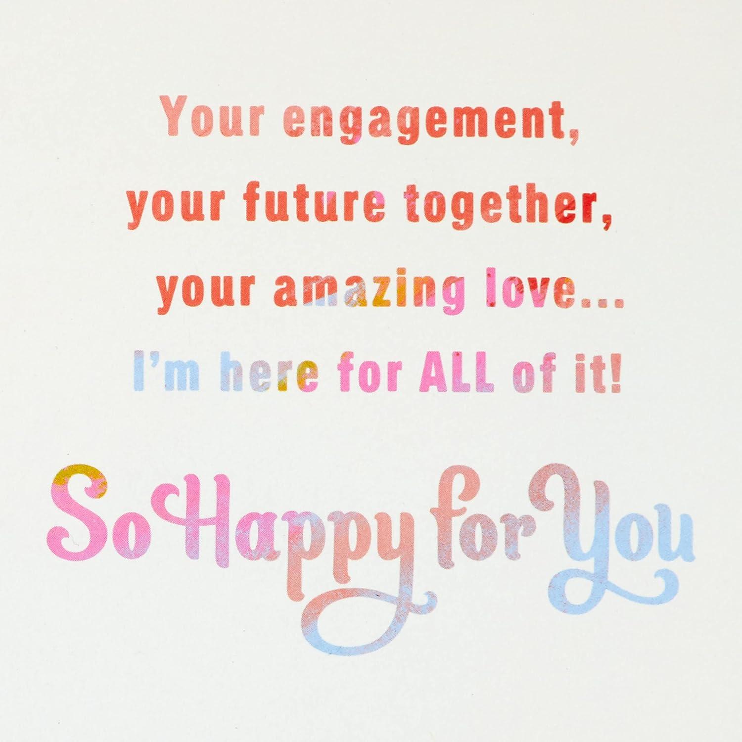 image:imageHallmark Engagement Congratulations Card Yes Youre EngagedHere for It