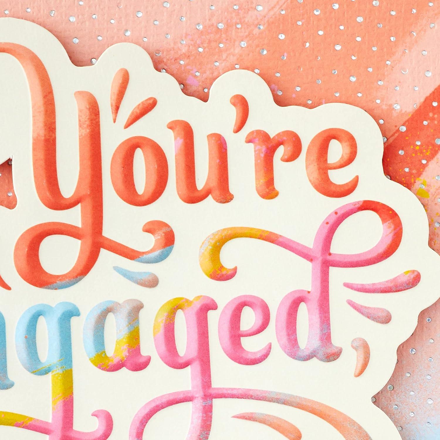 image:imageHallmark Engagement Congratulations Card Yes Youre EngagedHere for It