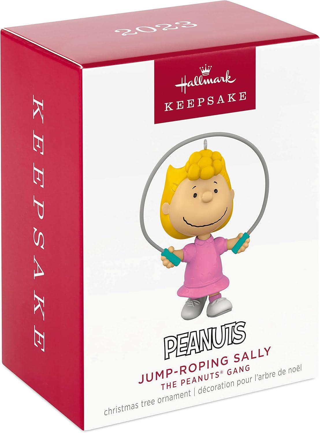 image:imageHallmark Keepsake Personalized Christmas Ornament 2025 The Peanuts Gang Sledding with Snoopy Gifts for Peanuts FansJumpRoping Sally