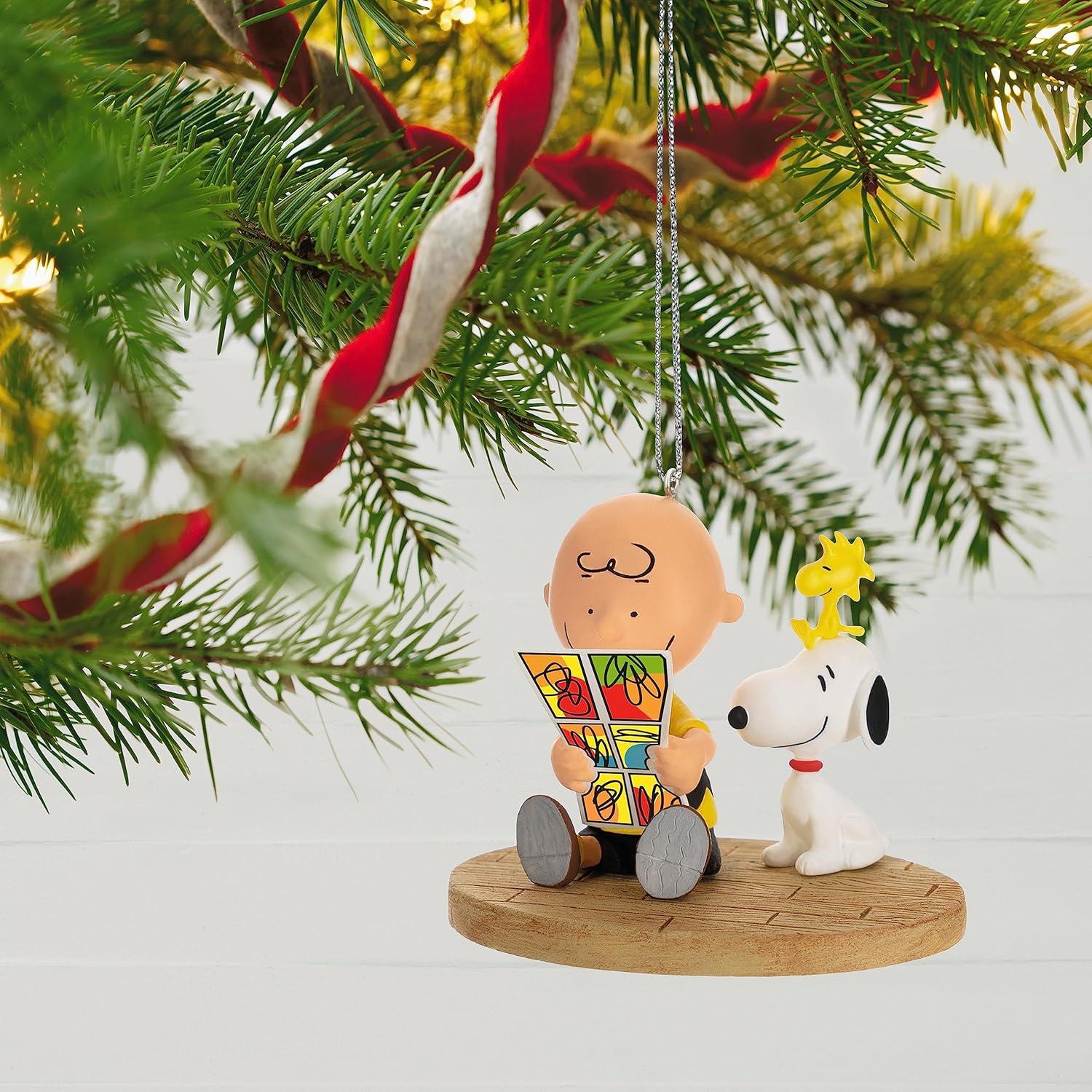 image:imageHallmark Keepsake Personalized Christmas Ornament 2025 The Peanuts Gang Sledding with Snoopy Gifts for Peanuts FansSunday Morning Funnies