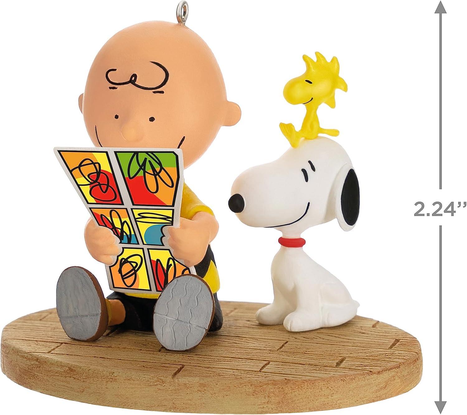 image:imageHallmark Keepsake Personalized Christmas Ornament 2025 The Peanuts Gang Sledding with Snoopy Gifts for Peanuts FansSunday Morning Funnies
