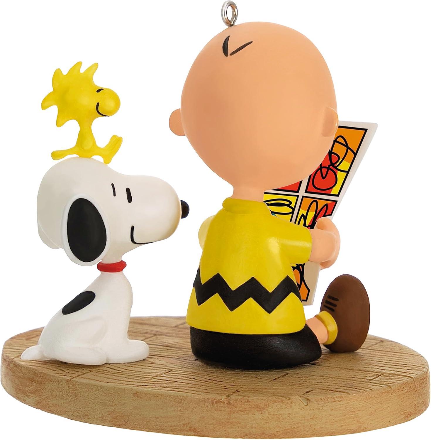 image:imageHallmark Keepsake Personalized Christmas Ornament 2025 The Peanuts Gang Sledding with Snoopy Gifts for Peanuts FansSunday Morning Funnies