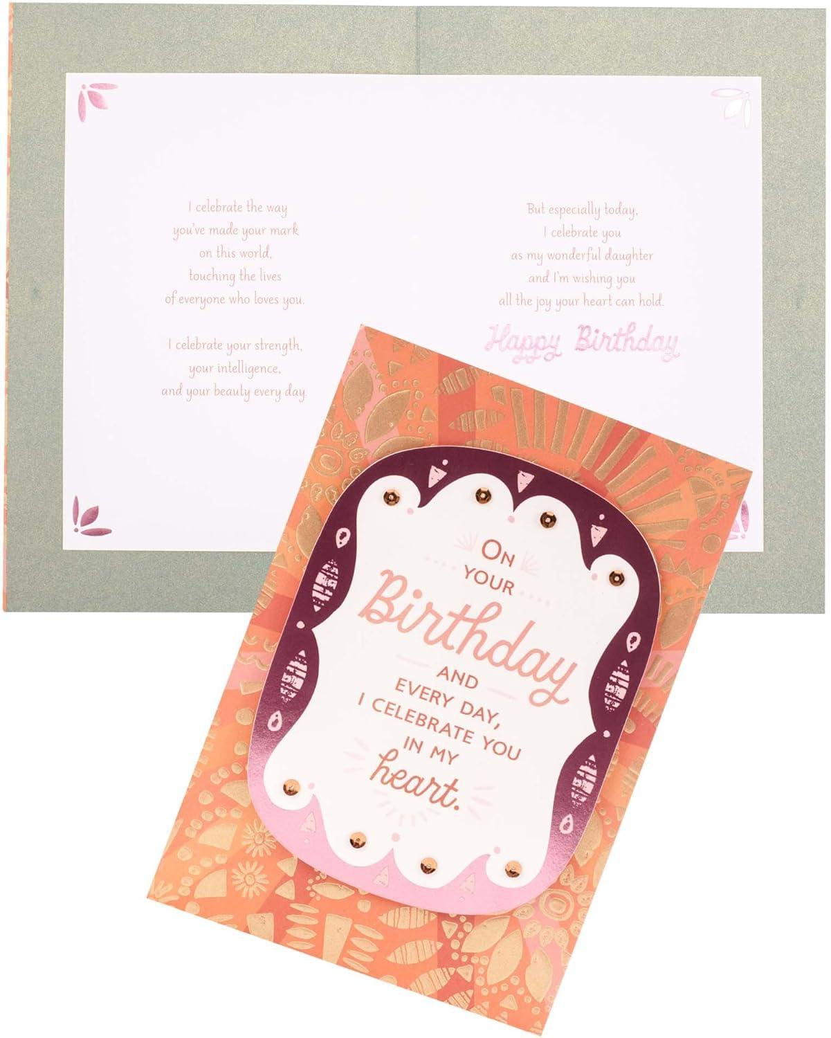 image:imageHallmark Mahogany Birthday Card for Daughter I Celebrate You