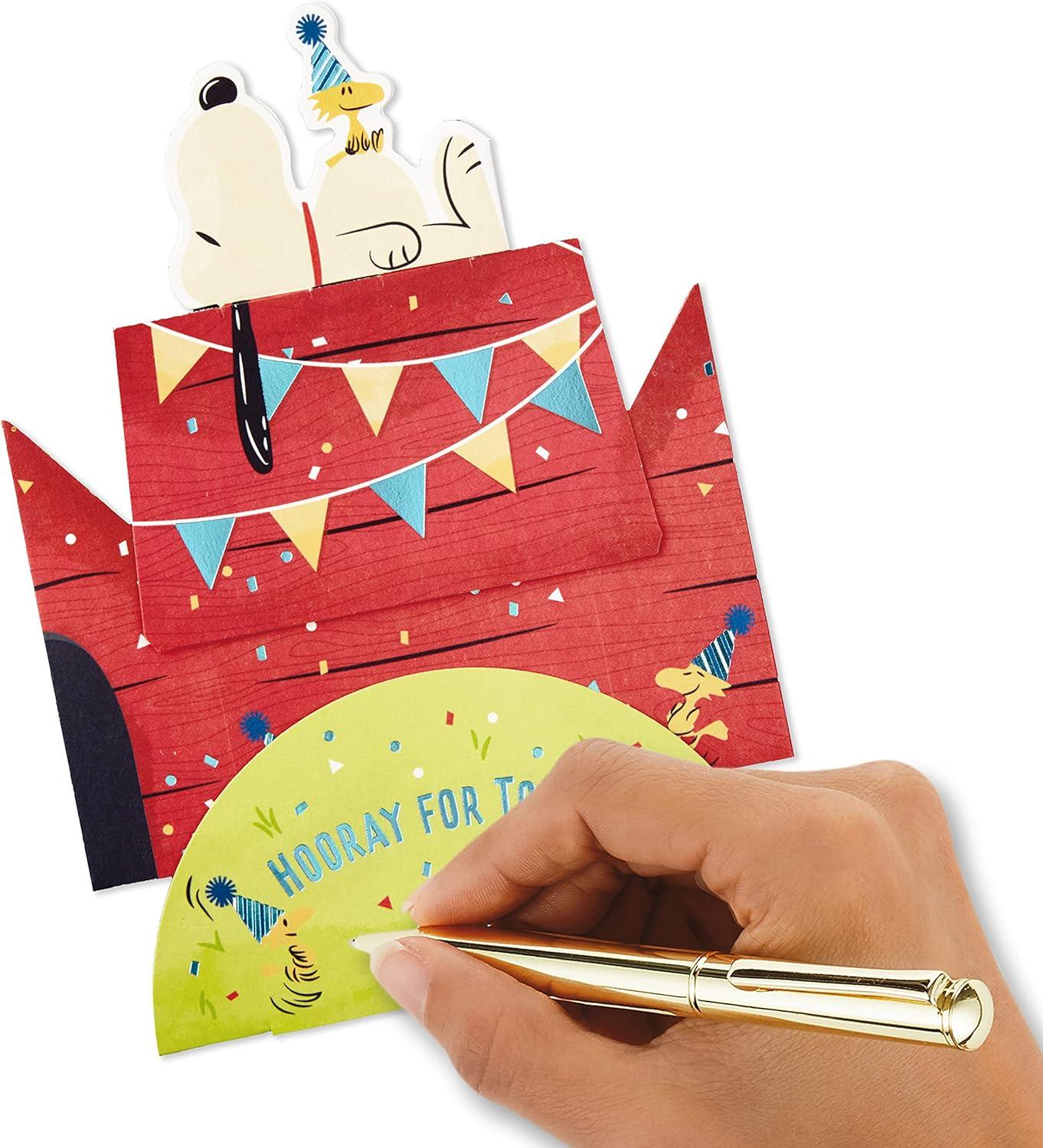 image:imageHallmark Paper Wonder Peanuts Pop Up Birthday Card Snoopy Dog HousePop Up Snoopy Dog House