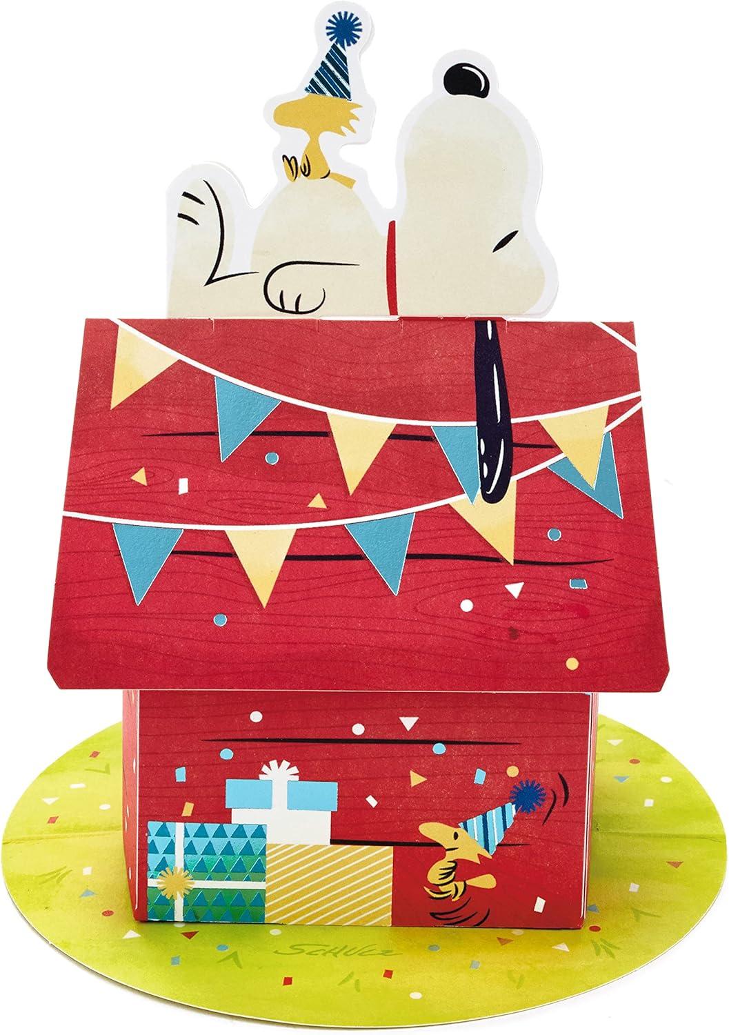 image:imageHallmark Paper Wonder Peanuts Pop Up Birthday Card Snoopy Dog HousePop Up Snoopy Dog House