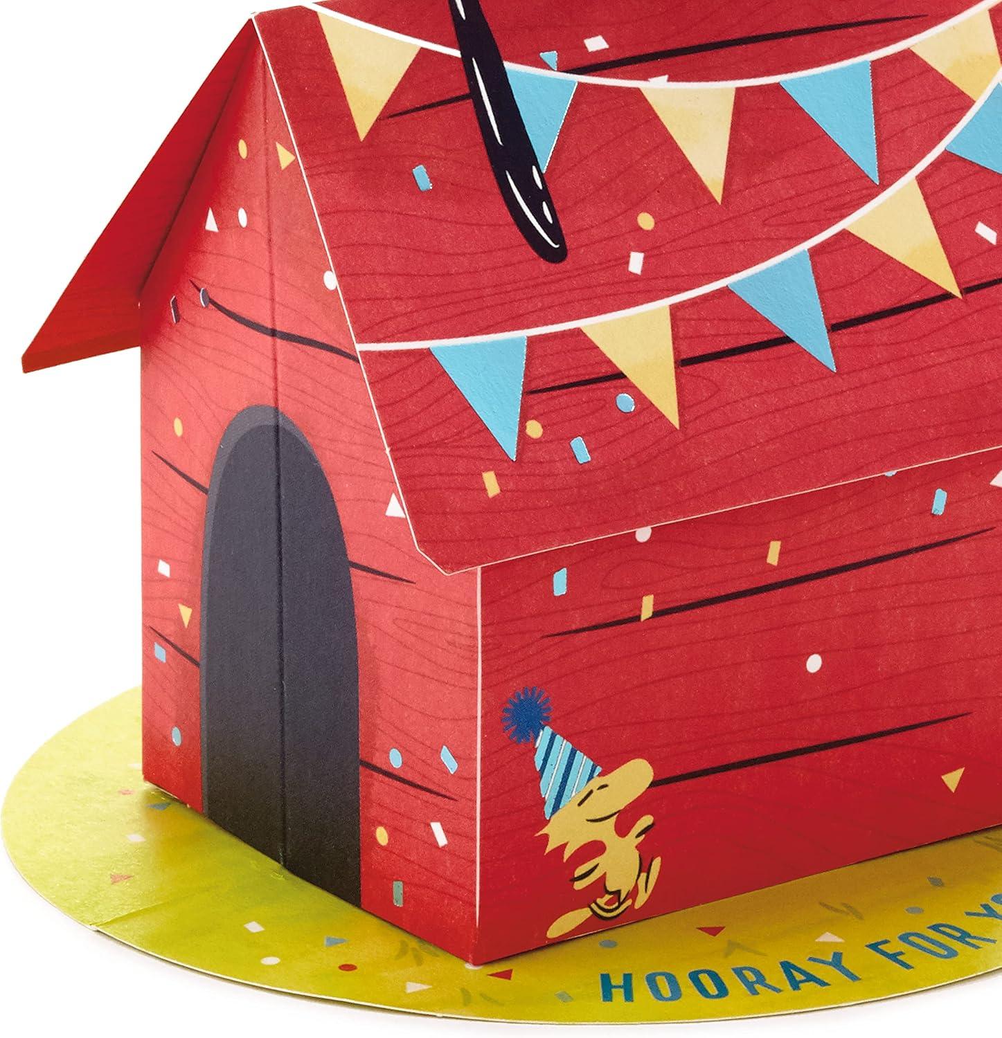 image:imageHallmark Paper Wonder Peanuts Pop Up Birthday Card Snoopy Dog HousePop Up Snoopy Dog House