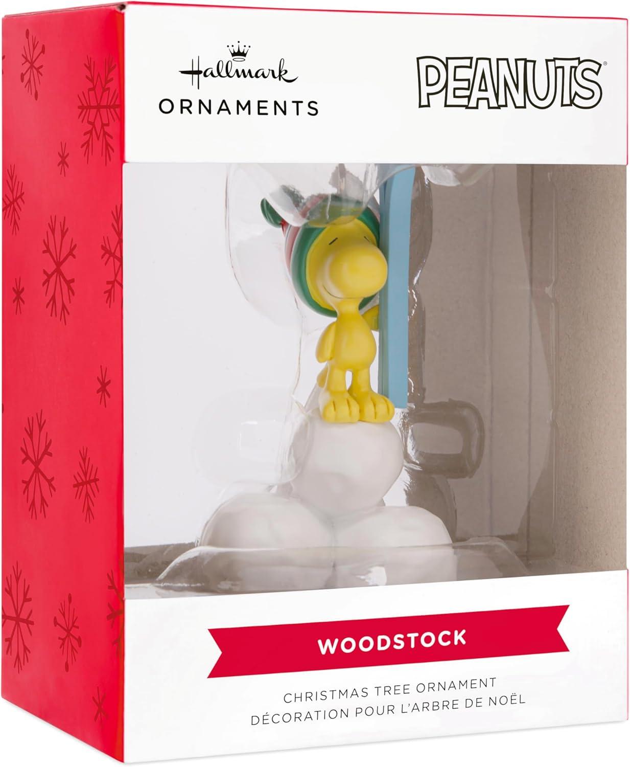 image:imageHallmark Peanuts Woodstock with Snowballs Christmas Ornament