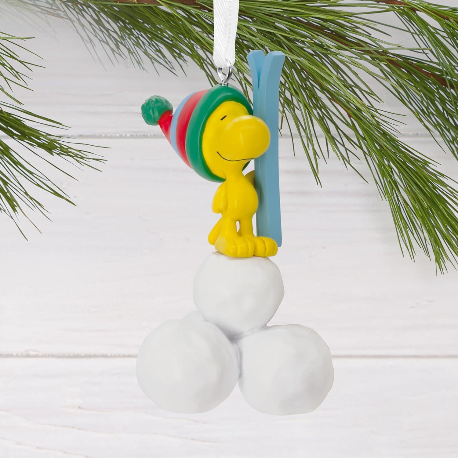 image:imageHallmark Peanuts Woodstock with Snowballs Christmas Ornament