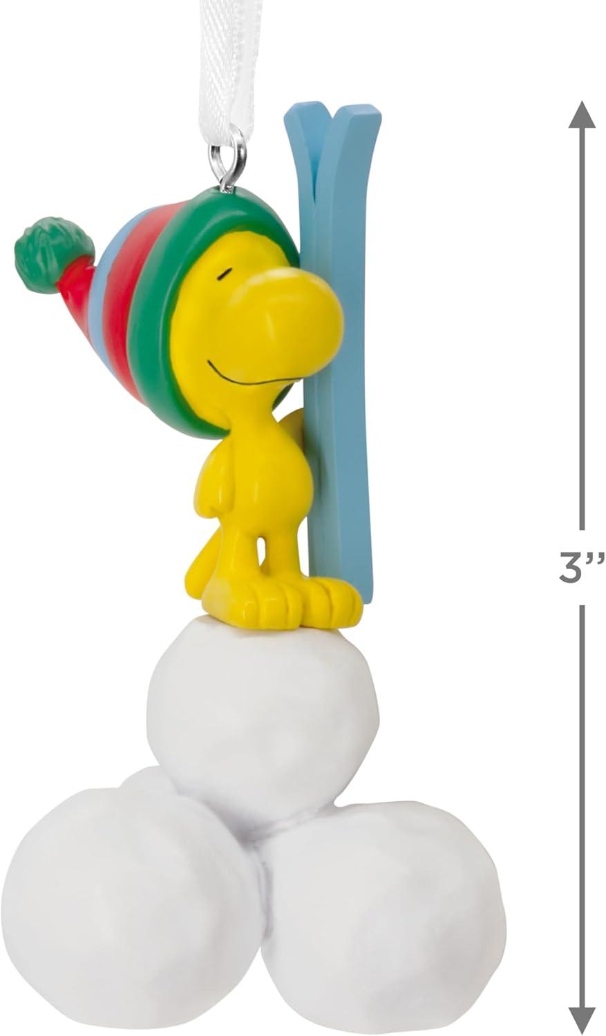 image:imageHallmark Peanuts Woodstock with Snowballs Christmas Ornament