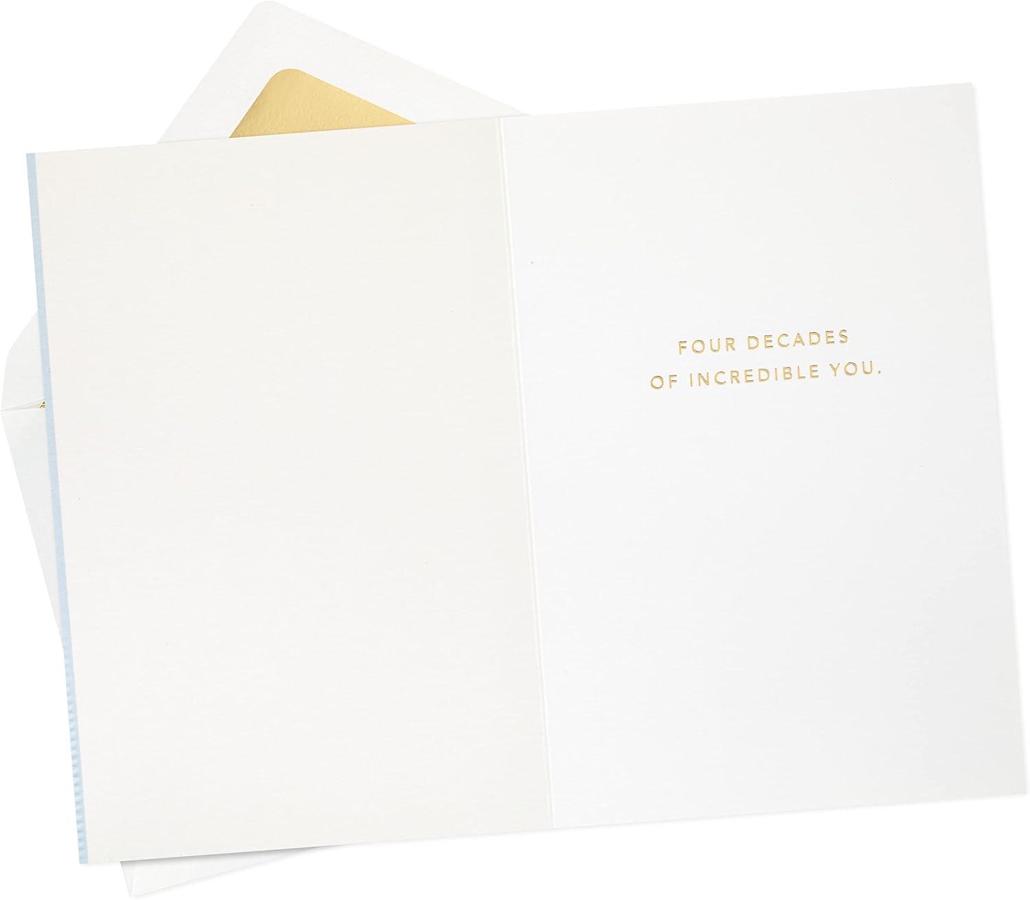 image:imageHallmark Signature 40th Birthday Card Incredible You