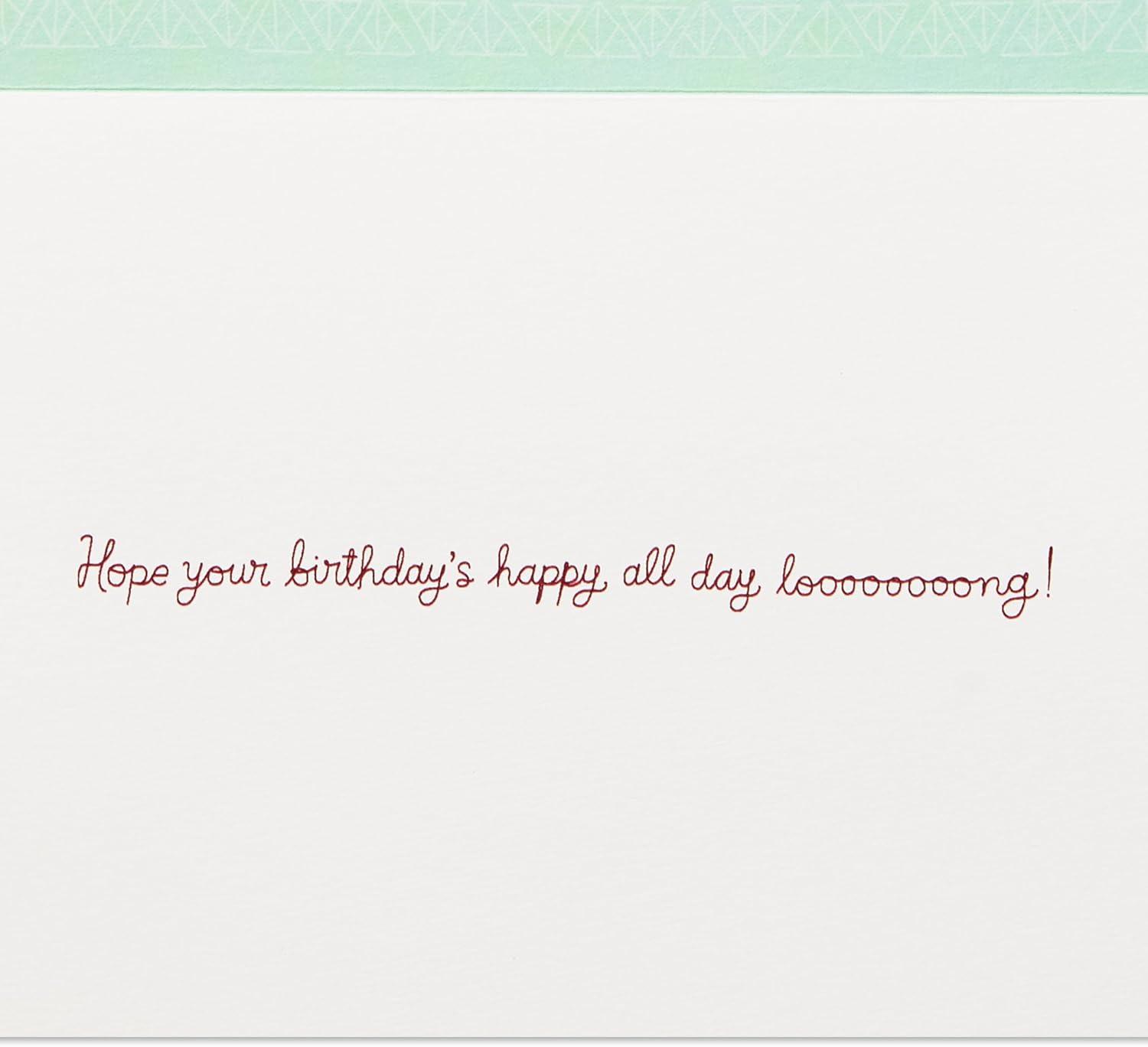 image:imageHallmark Signature Birthday Card Dachshund in Sweater Happy All Day Long for Dog Mom Dog DadDog in Sweater