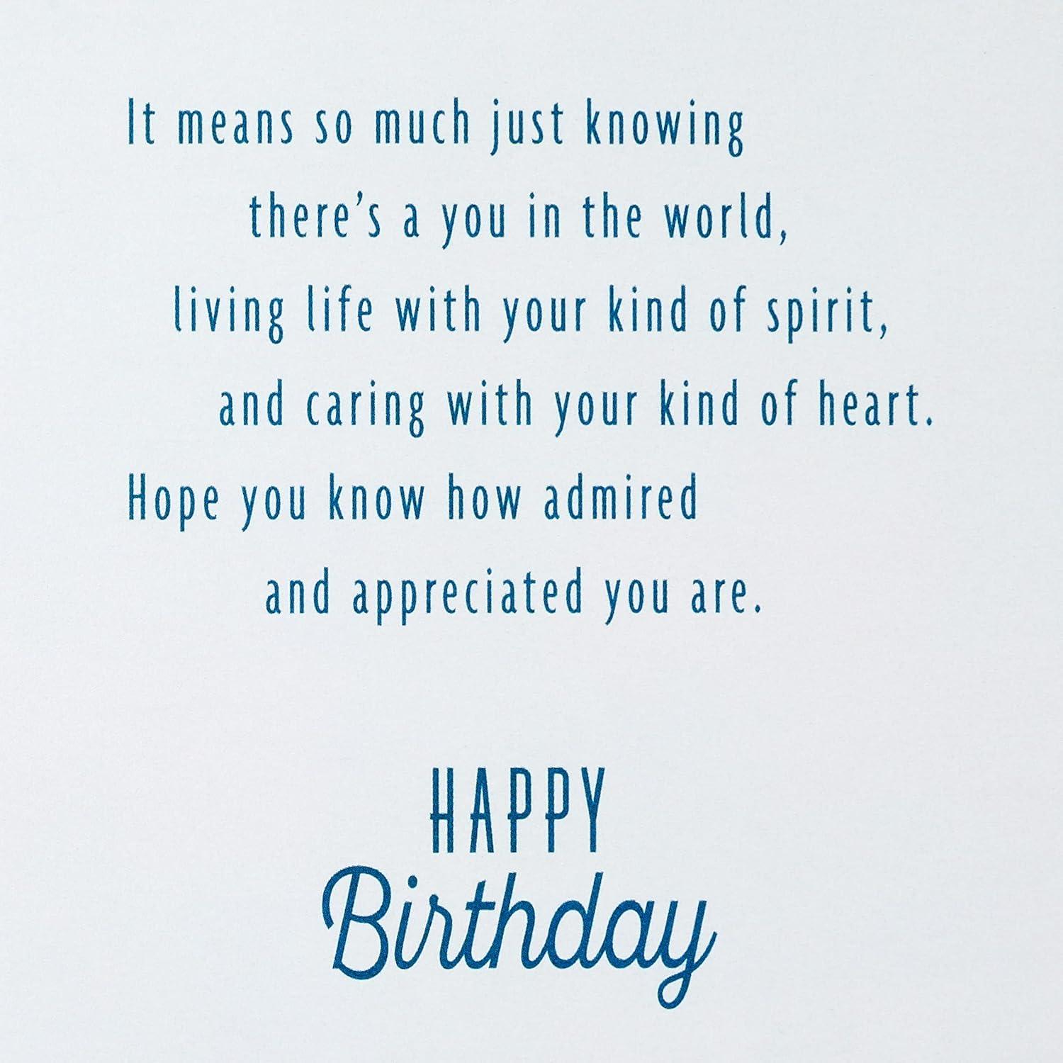 image:imageHallmark Signature Birthday Card Gold DiamondsAdmired and Appreciated