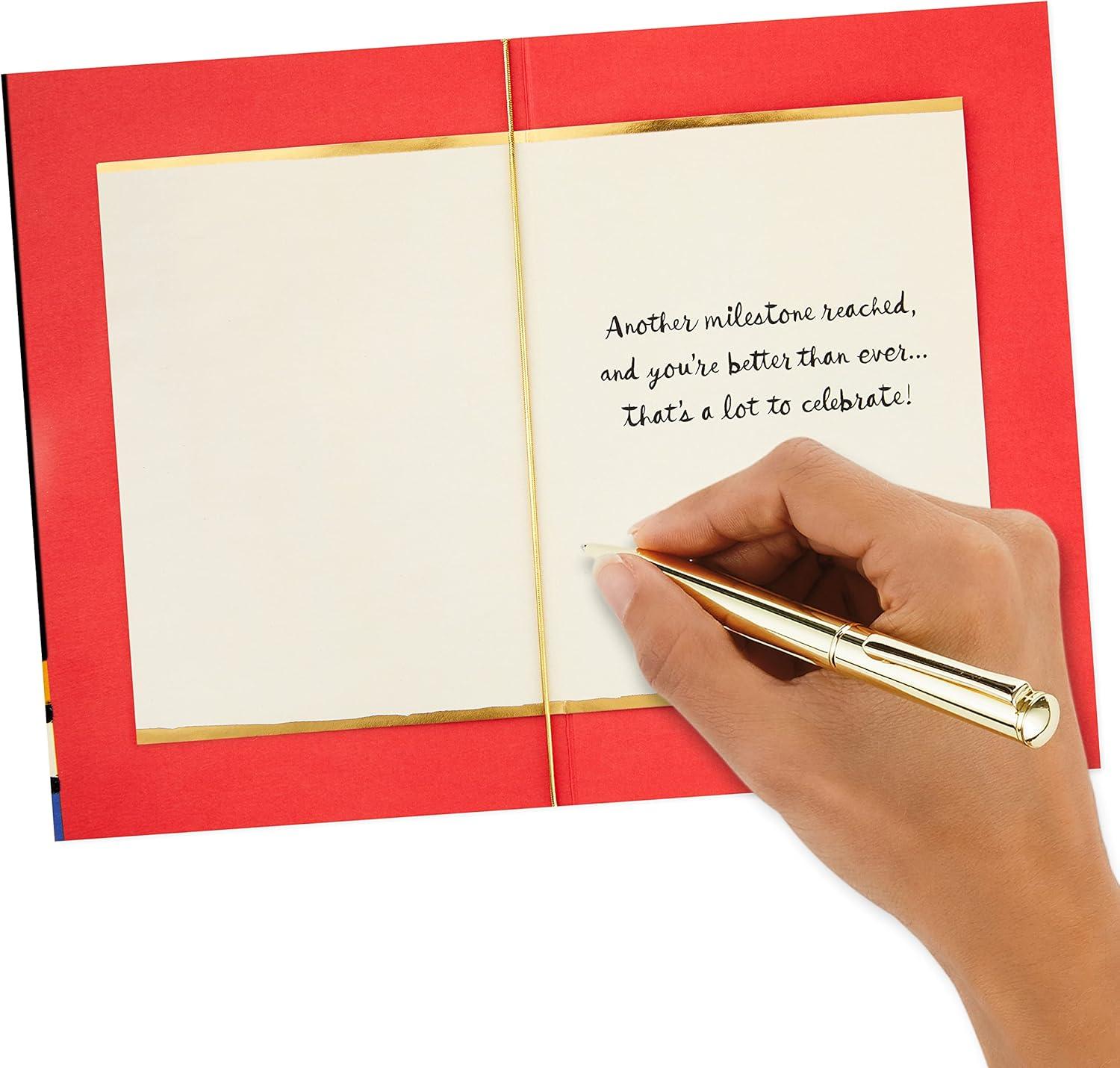 image:imageHallmark Signature Birthday Card Gold DiamondsWiser Bolder Smarter
