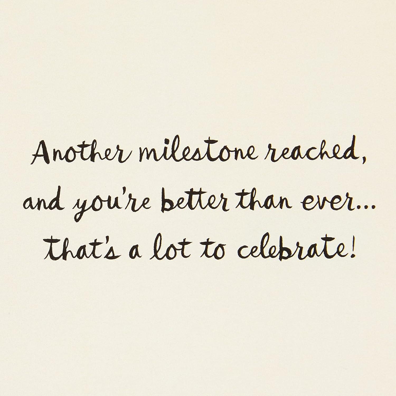 image:imageHallmark Signature Birthday Card Gold DiamondsWiser Bolder Smarter
