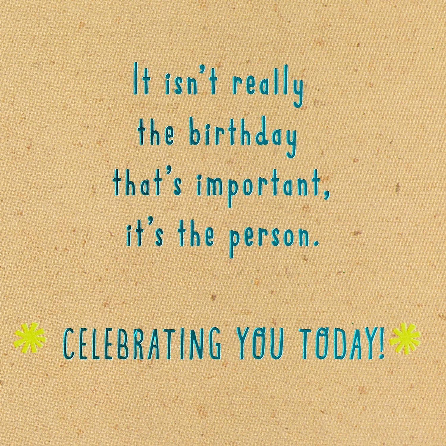 image:imageHallmark Signature Birthday Card Happy Happy HappyParty Hats